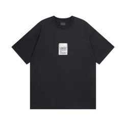 Premium Balenciaga Kurzarm-Kollektion aus Baumwolle mit Print