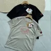 Luxus-Kollektion Mammut Kurzarm Khaki Cotton Print