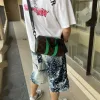 Luxuriöse Louis Vuitton Shorts Denim Atmungsaktiver Stil