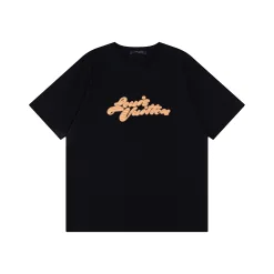 Luxuriöse Louis Vuitton Kurzarm-Monogramm-Kollektion aus Baumwolle