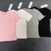 Luxus Alo Kurzarm Schwarz Print Luxus