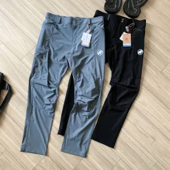 Hochwertige Mammut Hose Black Nylon Breathable Collection