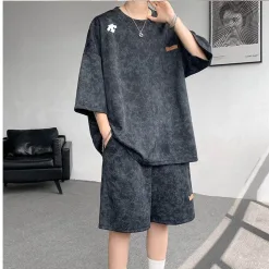 Premium Descente Kurzarm Schwarz Strick Atmungsaktiv Kollektion
