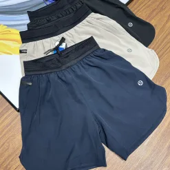 Premium Qualität Lululemon T-Shirt Schwarz Casual Style