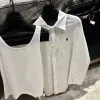 Hochwertiges Ralph Lauren Hemd aus Baumwolle mit Stickereien, Luxus