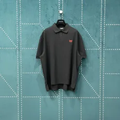 Meistverkaufte Balenciaga Kurzarm-Kollektion aus roter Baumwolle mit Stickerei