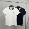Luxus-Poloshirt von Versace im weißen Stil