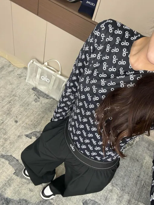Premium Alo Base Shirt Black Collection