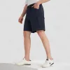 Premium Descente Shorts Schwarze Seide Urban Luxury