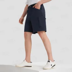 Premium Descente Shorts Schwarze Seide Urban Luxury