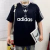 Bestseller Adidas Kurzarm Schwarz Gestreift Luxus
