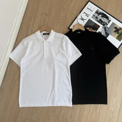 Hochwertiges The North Face Poloshirt Schwarz Baumwolle Klassisch Luxus