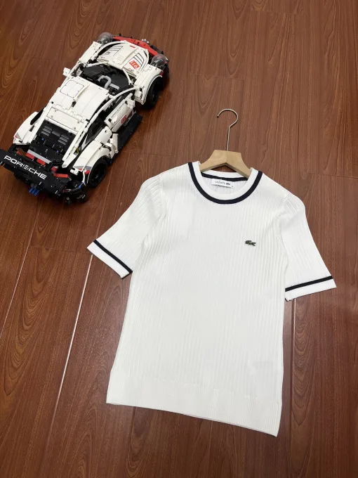 Luxus Lacoste Kurzarm Eleganter Luxus