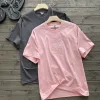 Bestseller Loewe Kurzarm Grau Baumwolle Logo Kollektion
