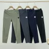 Luxus-Descente-Hose aus schwarzem Nylon, Urban Luxury