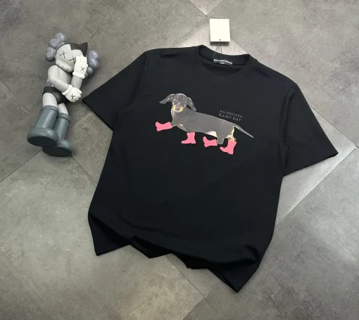 Bestseller Balenciaga Kurzarm Weiß Baumwolle Classic Kollektion