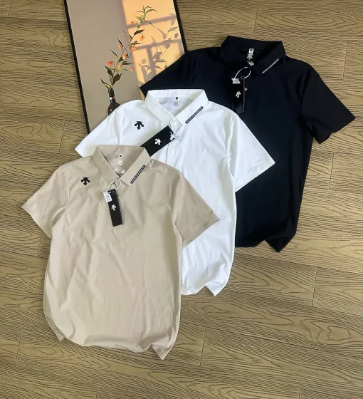 Hochwertige Descente Kurzarmhemden Casual Luxury