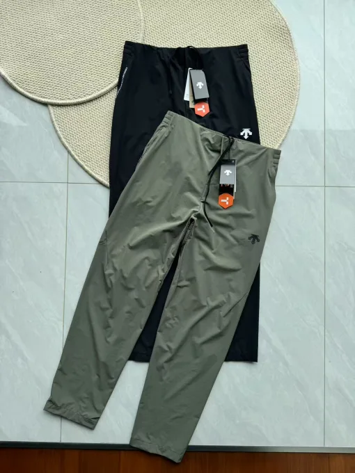 Luxus Descente Hose Schwarz Patchwork Luxus