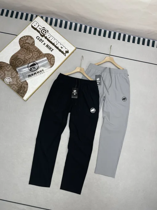 Hochwertige Mammut Hose Schwarz Atmungsaktiv Luxus