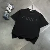 Luxus Gucci Kurzarm Weiß Baumwolle Klassischer Luxus
