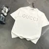Premium Gucci Kurzarm Weiß Baumwolle Klassisch Luxus