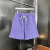 Premium Louis Vuitton Shorts Lila Klassischer Stil