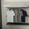 Premium Descente Kurzarm Grün Baumwolle Klassischer Stil