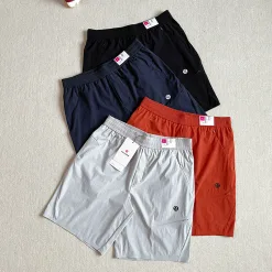 Hochwertige Lululemon Shorts Schwarz Atmungsaktiv Luxus