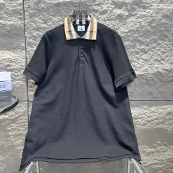 Luxus-Poloshirt von Burberry in Weiß, klassischer Luxus
