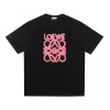 Bestseller Loewe T-Shirt Schwarz Baumwolle Print Luxus
