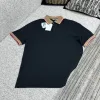 Premium Burberry Kd Blue Cotton Logo Kollektion