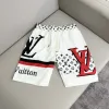 Premium Louis Vuitton Shorts im schwarzen Stil