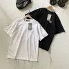 Luxus Canada Goose Kurzarm Schwarz Bestickt Luxus