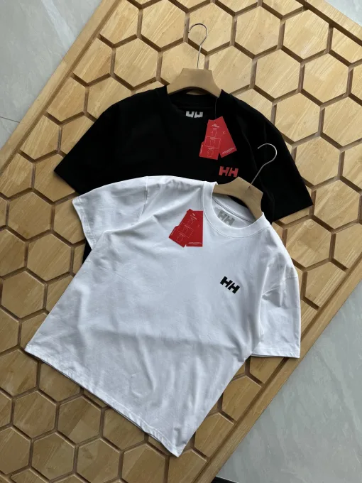 Bestseller Helly Hansen Kurzarmhemd aus gewaschener Baumwolle in Weiß