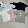 Premium-Lululemon-Freizeitkollektion aus schwarzer Seide mit kurzen Ärmeln