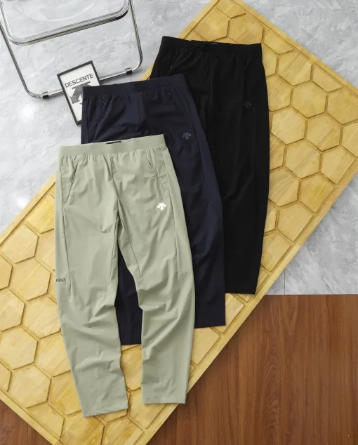 Premium Descente Hose Schwarz Atmungsaktiver Stil