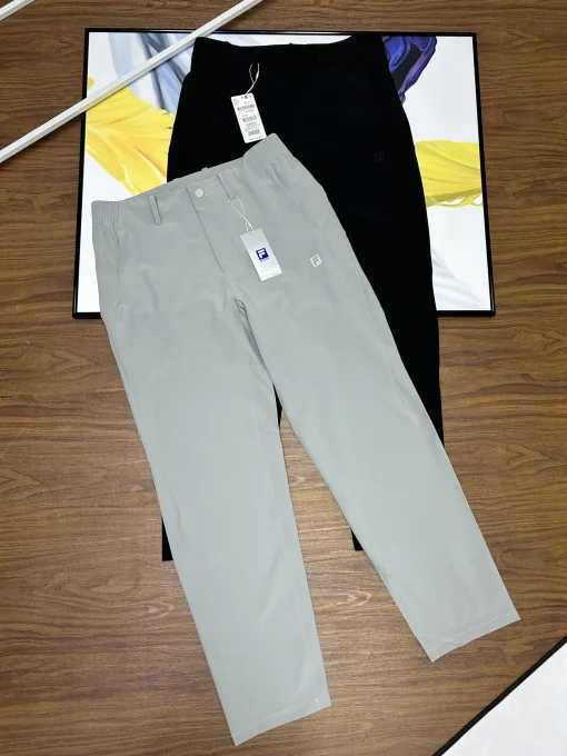 Premium Fila Hose Schwarz Atmungsaktive Kollektion