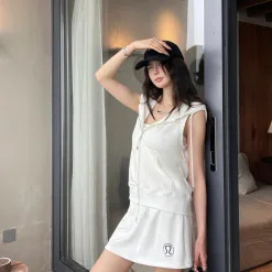 Luxus-Shorts von Lululemon, schwarzes Logo, Luxus