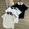 Bestseller Gucci Kurzarmhemden Schwarz Baumwolle Luxus