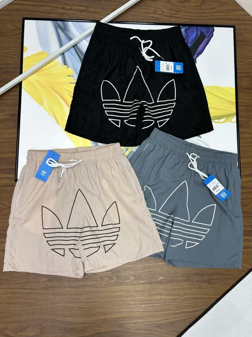Bestseller Adidas Shorts Black Embroidered Collection