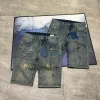 Bestseller der Louis Vuitton Shorts Denim Print Kollektion