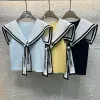 Dior Weste in Premiumqualität, Marineblau, Stricklogo, Luxus