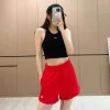 Premium Alo Shorts Red Print Kollektion