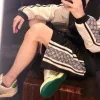 Premium Qualität Gucci Shorts Schwarz Jersey Logo Luxus