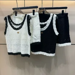 Luxus-Shorts aus der Celine-Kollektion in Weiß