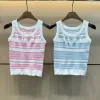 Bestseller Chanel Weste Pink Strick Jacquard Stil