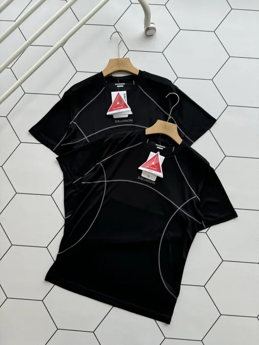 Bestseller Salomon Kurzarm Schwarz Casual Kollektion