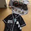 Premium Supreme Kurzarm-Jersey-Kollektion in Schwarz
