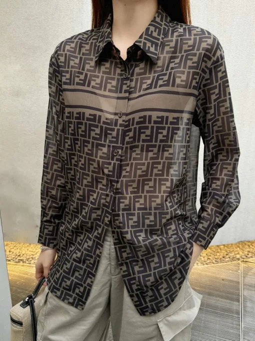 Hochwertige Fendi-Shirt-Print-Kollektion