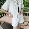 Luxus-Shorts von Dior aus gewaschenem Denim